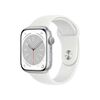 Apple Watch Series 8 GPS + Cellular Aluminum 45mm, Case Finish: Silver, Case Material: Aluminum, Case Size: 45mm, Connectivity: GPS + Cellular, Band Color: White, Band Size: Regular, Condition: New