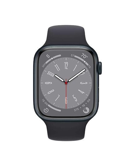 Apple Watch Series 8 GPS Aluminum 45mm, Case Finish: Midnight, Case Material: Aluminum, Case Size: 45mm, Connectivity: GPS, Band Color: Midnight, Band Size: Regular, Condition: New, 2 image